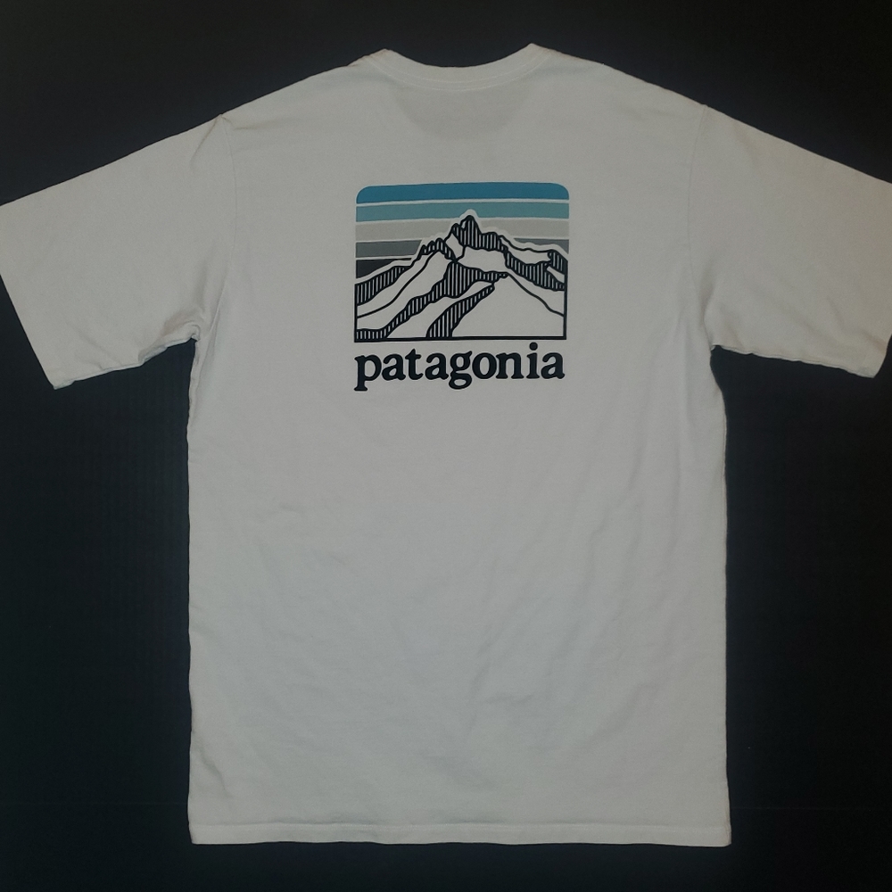 Patagonia Men's Logo Ridge Responsibili-tee T-Shirt Medium